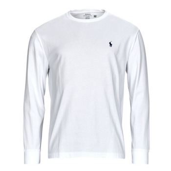 Textil Homem T-shirt mangas compridas Calça com bolsos TSHIRT MANCHES LONGUES EN COTON Branco