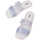 Sapatos Mulher Sandálias Melissa Sandálias Airbubble Slide - White/Clear Branco