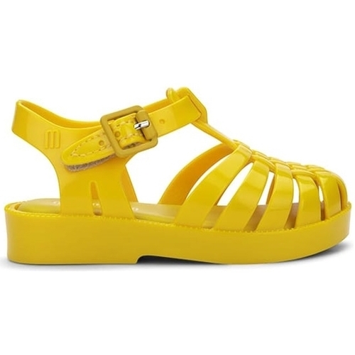 Sapatos Criança Sandálias Melissa MINI  Sandálias Possession B - Yellow Amarelo