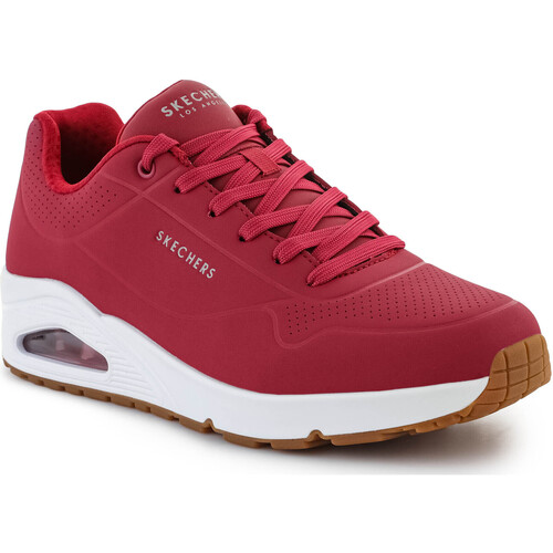 Sapatos Homem Sapatilhas Skechers UNO STAND ON AIR 52458-DKRD Vermelho