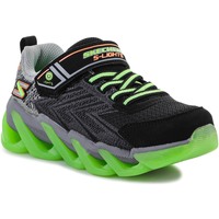 Sapatos Rapaz Sandálias Skechers S LIGHTS MEGA SURGE 400130L-BKLM Multicolor