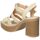 Sapatos Mulher Sandálias MTNG 53384 Bege