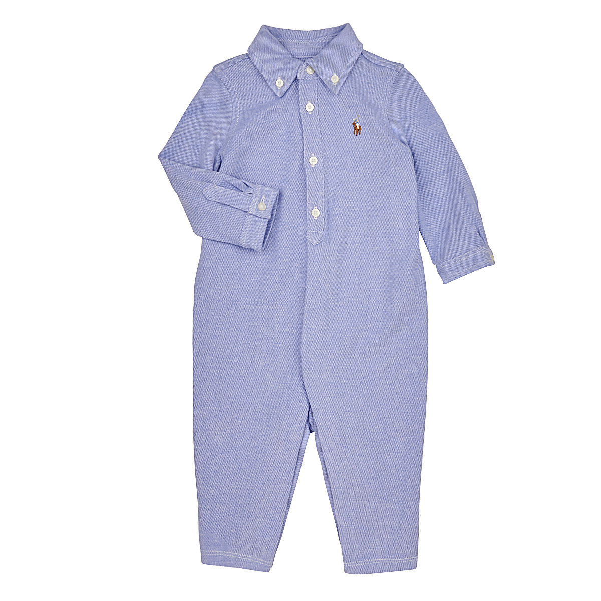 Textil Rapaz Pijamas / Camisas de dormir from Polo Homme M94p46 Kirby SOLID CVRALL-ONE PIECE-COVERALL Ikonik short-sleeved from polo shirt