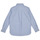 Textil Rapaz Camisas mangas comprida med Polo Ralph Lauren SLIM FIT-TOPS-SHIRT Azul / Branco