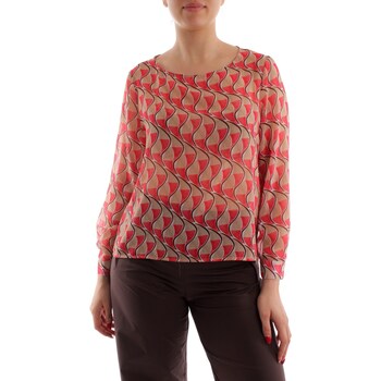 Textil Mulher camisas Niu' PE23625T005 Vermelho