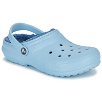 Sapatos Criança Tamancos Crocs BROOKLYN Classic Lined Clog K Azul