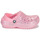 Sapatos Rapariga Tamancos Crocs Classic Lined Glitter Clog K Rosa