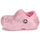 Sapatos Rapariga Tamancos Crocs Classic Lined Glitter Clog T Rosa