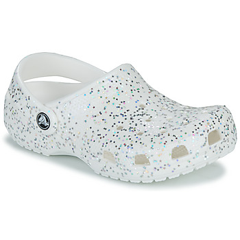 Sapatos Rapariga Tamancos Crocs Classic Starry Glitter Clog K Branco