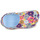 Sapatos Rapariga Tamancos Crocs Classic Retro Floral Clog K Azul