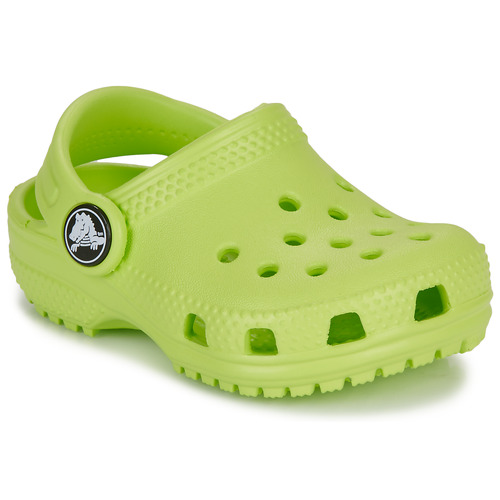 Sapatos Criança Tamancos Crocs Крокси дитячі блискучі бірюзові сабо crocs Verde