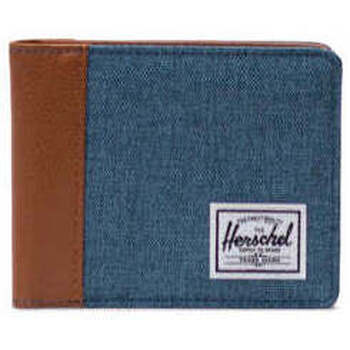 Malas Carteira Herschel Hank II RFID Copen Blue Crosshatch Azul