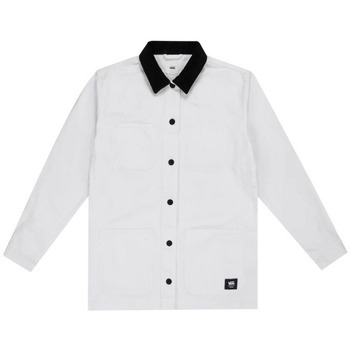 Textil Homem Casacos Vans Denim Jacket  MN Drill Chore Coat Wn1 White Branco