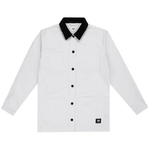 Textil Homem Casacos Vans Jacket  MN Drill Chore Coat Wn1 White Branco