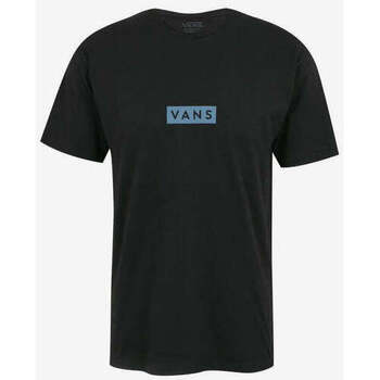Textil T-shirts e Pólos Vans T-Shirt  MN Easy Box Black-Blue Coral Preto