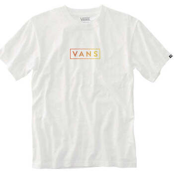 Textil T-shirts e Pólos Vans Denim T-Shirt  Easy Box White-Buttercup Branco