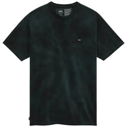 Textil Homem T-shirts e Pólos Vans T-Shirt  Off The Wall Classic Spiral Tiedye SS Scarab-Black Verde