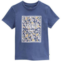 Textil Mulher T-shirts e Pólos Vans T-Shirt  WM Deco Box True Navy Azul