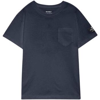 Textil Rapaz T-shirts e Pólos Ecoalf Kids  Azul