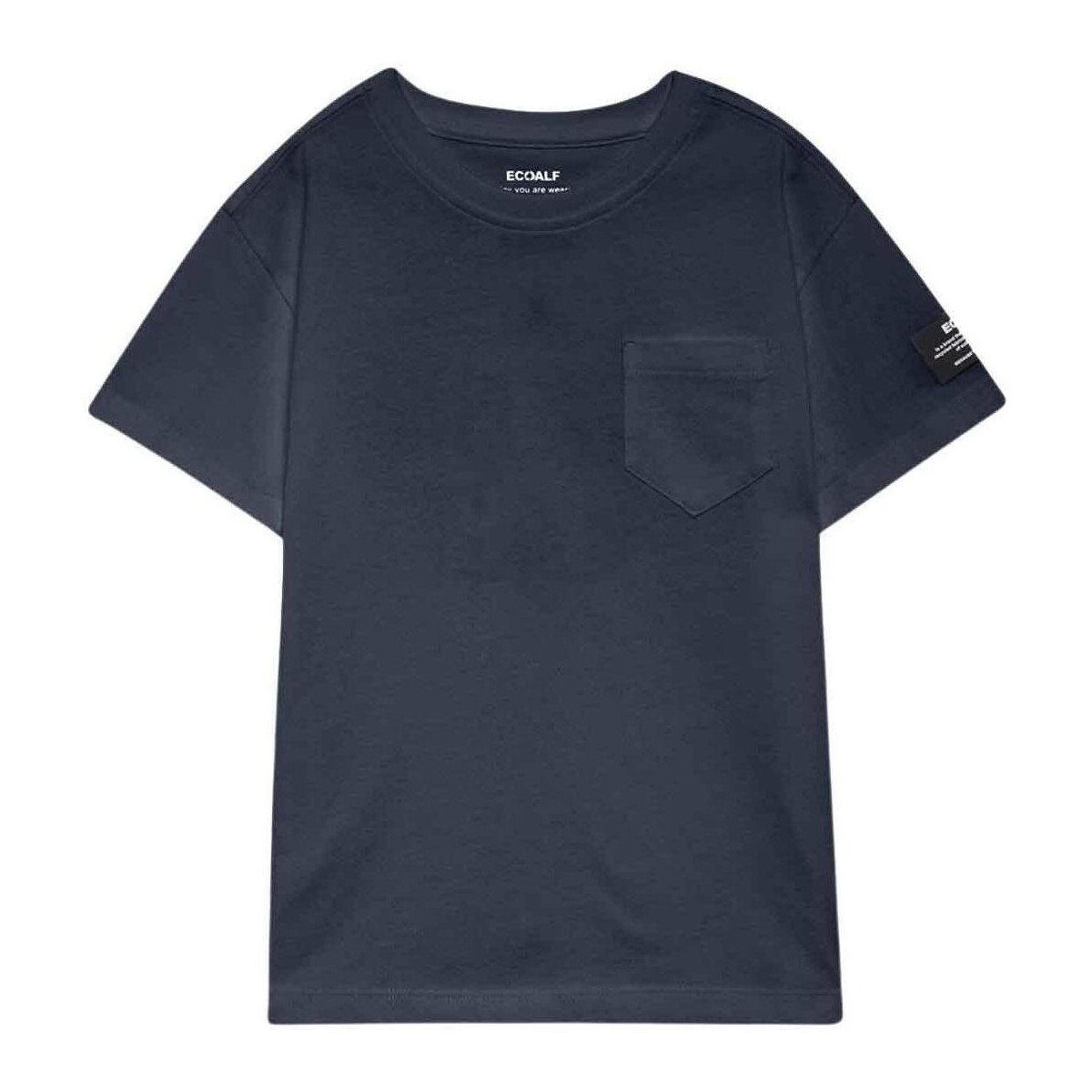 Textil Rapaz T-shirts e Pólos Ecoalf Kids  Azul