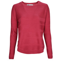 Textil Mulher camisolas Only ONLCAVIAR L/S sweater PULLOVER KNT Vermelho