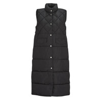 Textil Mulher Quispos Only ONLSTACY QUILTED LONG WAISTCOAT OTW Preto