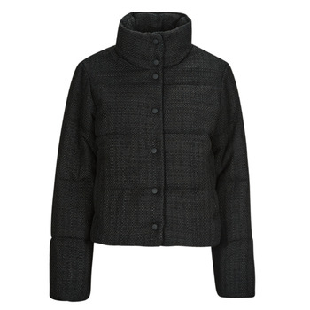Textil Mulher Quispos Only ONLWIKI BOUCLE MIX PUFFER JACKET OTW Preto