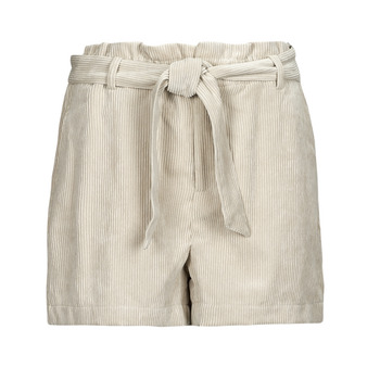 Textil Mulher Shorts / Bermudas Only ONLVIOLA HW PB BELT CORD SHORTS TLR Bege
