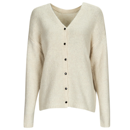 Textil Mulher Cuecas e outros Only ONLSIPA LS REVERSIBLE CARDIGAN CS KNT Bege