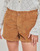 Textil Mulher Shorts / Bermudas Only ONLCUBA-FLORA HW PB CORD SHORTS PNT Castanho