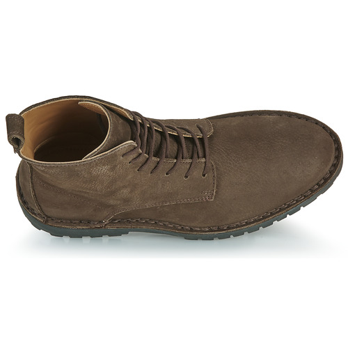 Selected SLHRICKY NUBUCK LACE-UP BOOT B Castanho