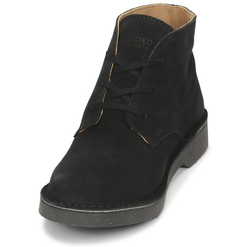 Selected SLHRIGA NEW SUEDE DESERT BOOT Preto