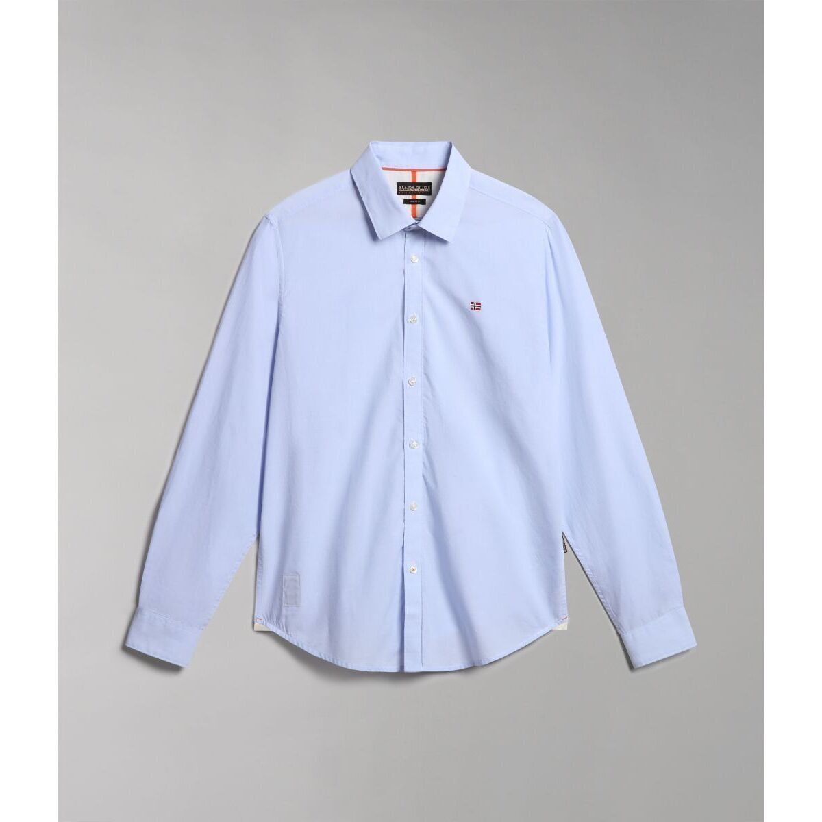 Textil Homem Camisas mangas comprida Napapijri G-GRAIE NP0A4H1E-2M8 FIL-A-FIL Azul