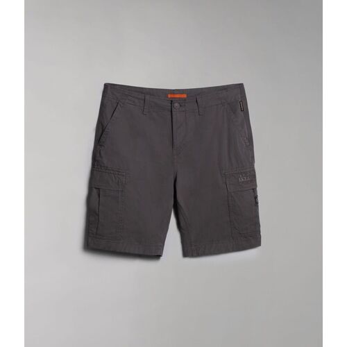 Textil Homem Shorts / Bermudas Napapijri N-NUS NP0A4G5G-H31 GRAY GRANUT Cinza