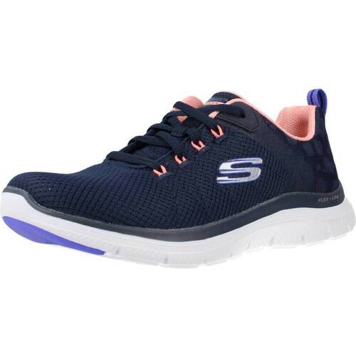 Sapatos Sapatilhas Skechers FLEX APPEAL 4.0 ELEGANT WAY Azul