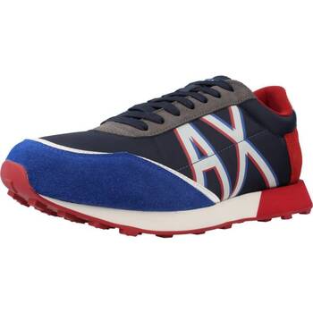 Sapatos Homem Sapatilhas EAX XUX157 Azul