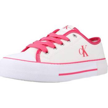 Sapatos Rapariga Sapatilhas Calvin Klein JEANS Bermudas V3A980483 Branco
