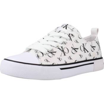 Sapatos Rapaz Sapatilhas Calvin Klein Jeans V3X980570 Branco