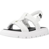 Sapatos Rapariga Sandálias Calvin Klein Swimmers JEANS V4A280514 Branco