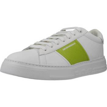 Sapatos Homem Sapatilhas Emporio regular Armani XN840 Branco