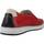Sapatos Homem Sapatos & Richelieu Fluchos F1719 Vermelho