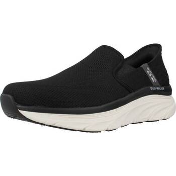 Sapatos Homem Sapatilhas Skechers SLIP-INS RF: D'LUX WALKER Preto