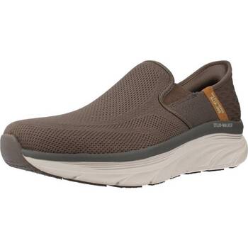 Sapatos Homem Sapatilhas Skechers SLIP-INS RF: D'LUX WALKER Castanho