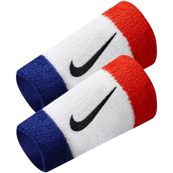 Acessórios Acessórios de desporto Nike retro Swoosh Double Wide Wristbands Branco