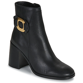 Sapatos Mulher Botins See by Chloé CHANY ANKLE BOOT Preto