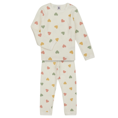 Textil Rapariga Pijamas / Camisas de dormir Petit Bateau LUNI Multicolor