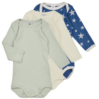 Textil Rapariga Pijamas / Camisas de dormir Petit Bateau BODY US ML VINTSTAR PACK X3 Multicolor