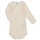 Textil Criança Pijamas / Camisas de dormir Petit Bateau BODY US ML CUR DE BEURRE PACK X3 Branco