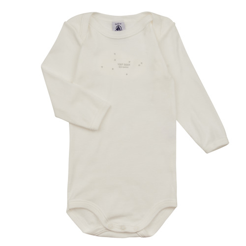 Petit Bateau BODY US ML PACK X5 Branco