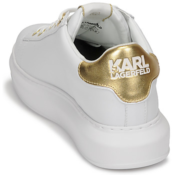 Karl Lagerfeld KAPRI Signia Lace Lthr Branco / Ouro